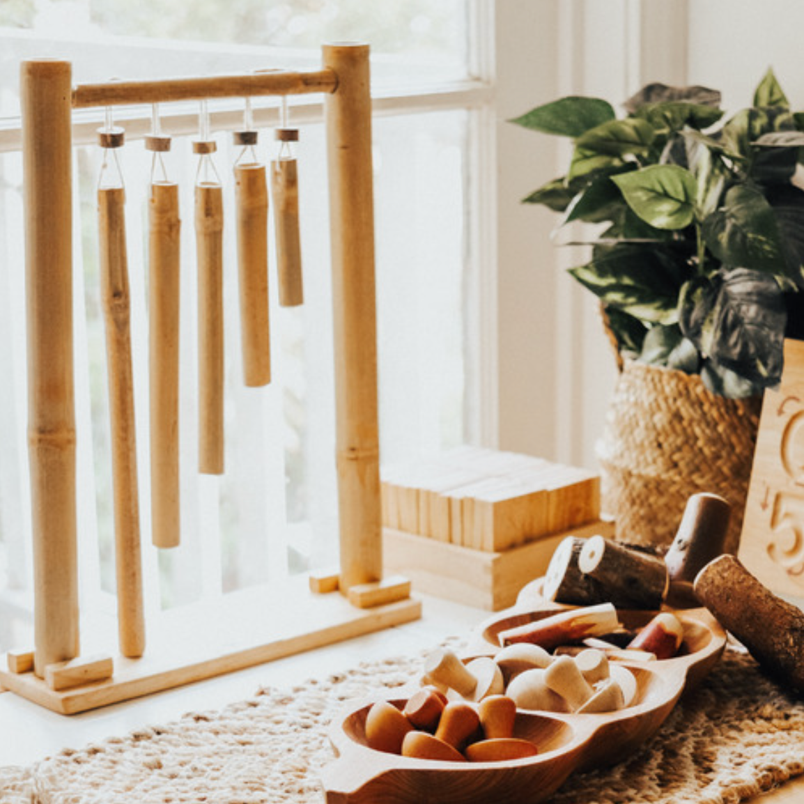 Bamboo Hanging Xylophone