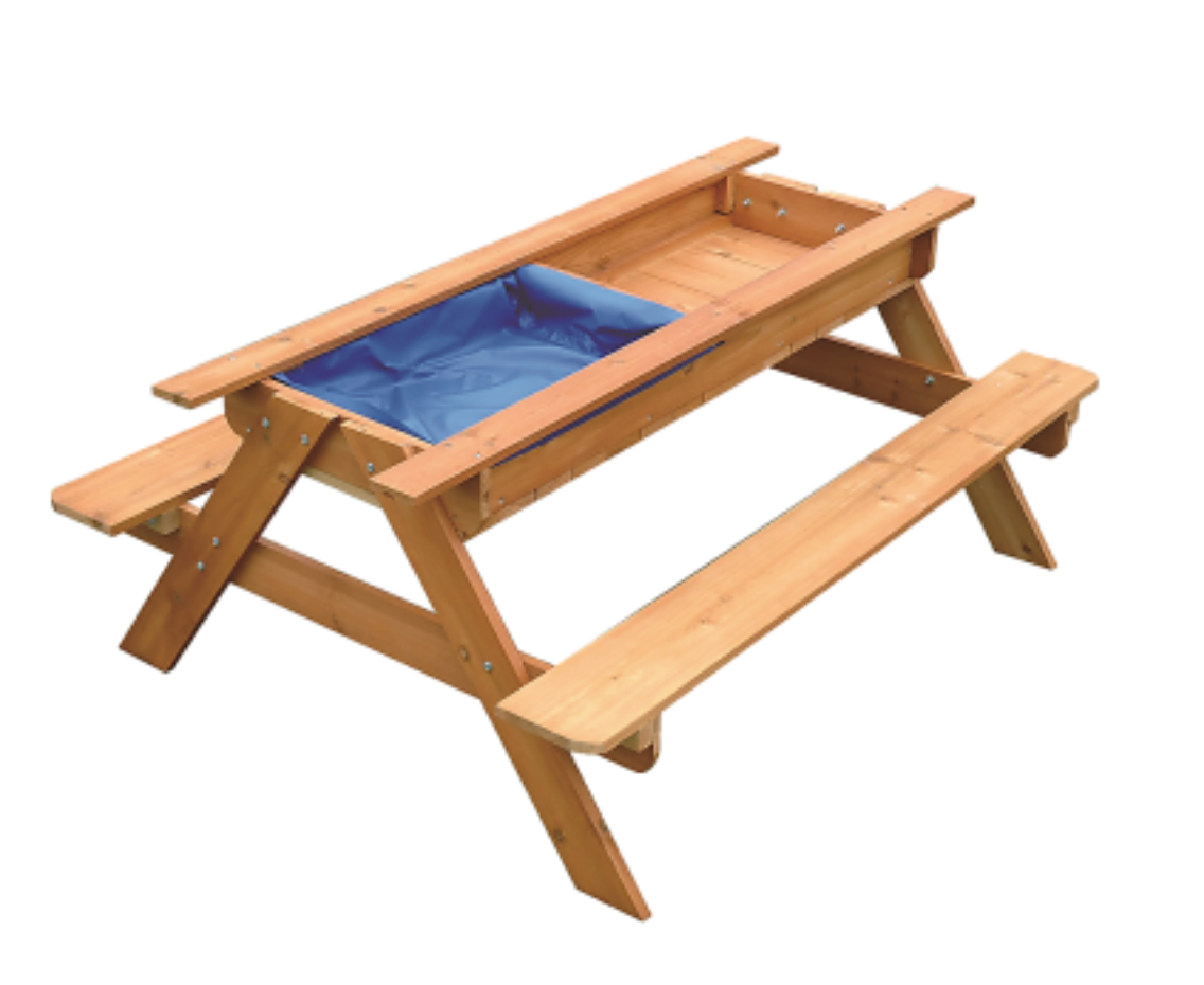 Sensory Wooden Picnic Table