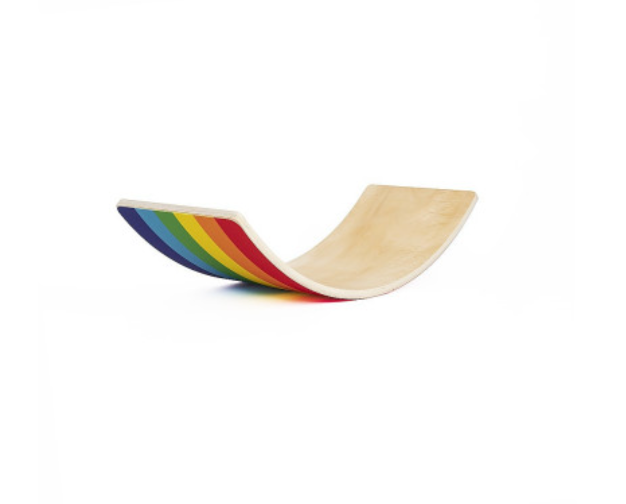 Rainbow Wooden Balance Board