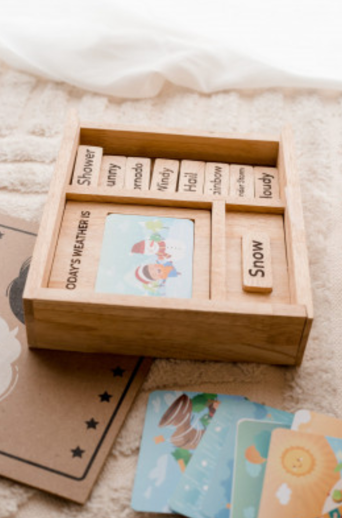 Wooden Weather Play Set