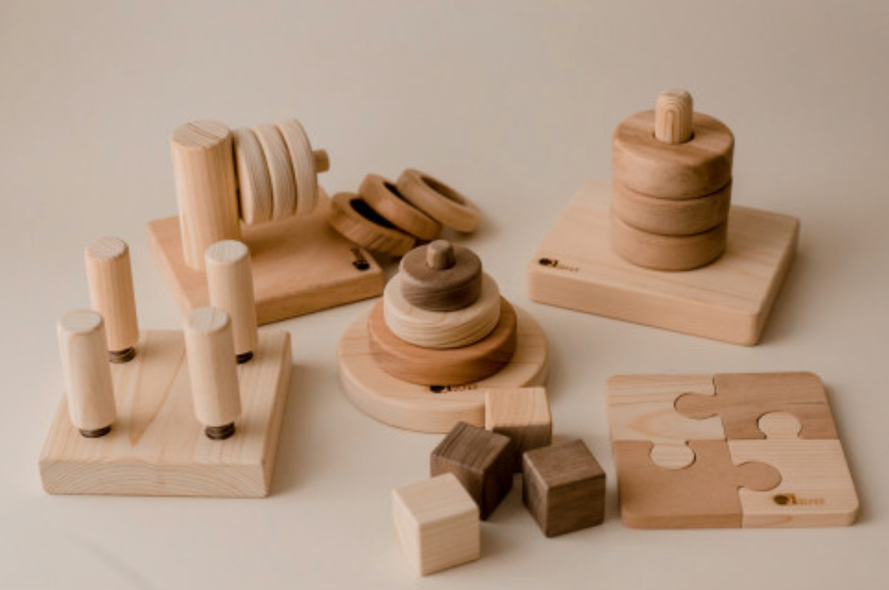 Wooden Puzzle Set