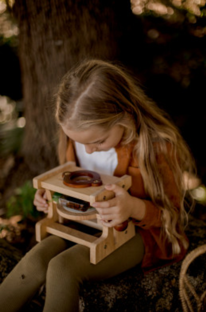 Wooden Microscope