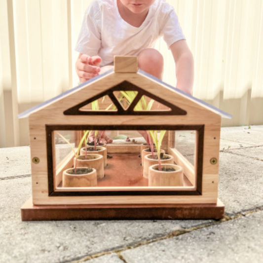 Wooden Mini Greenhouse