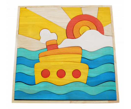 Ocean Puzzle and Play Set