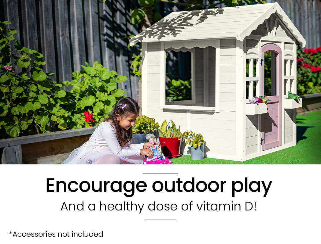 Wooden Outdoor Playhouse