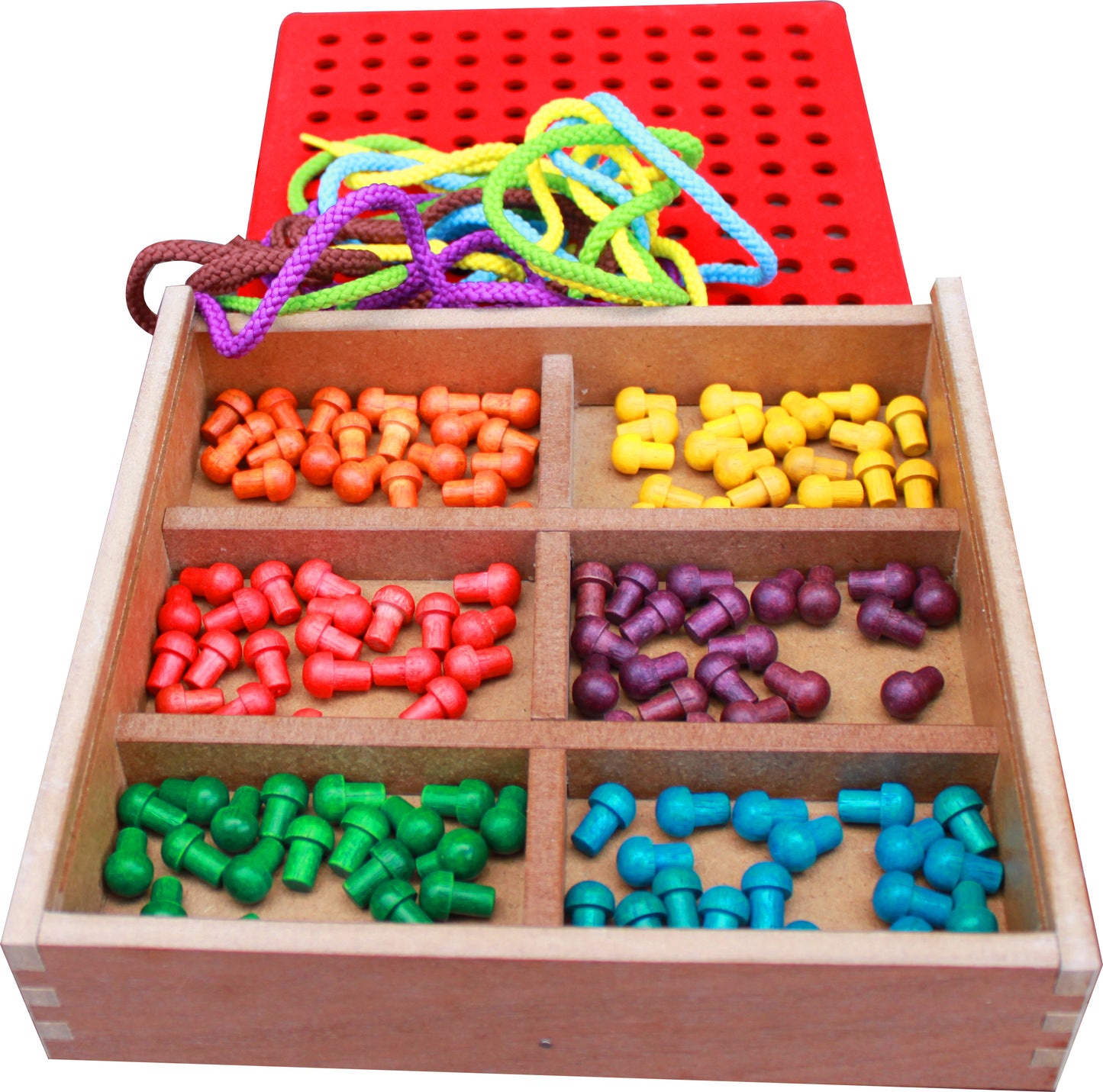 Pegs And Lacing Box